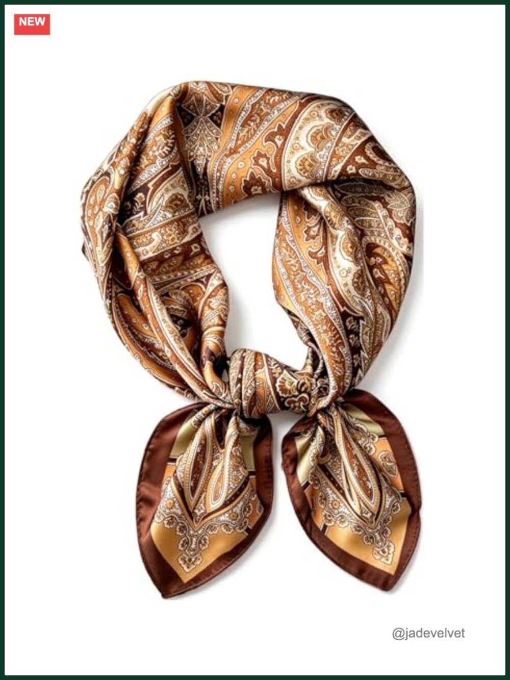 Satin Scarf Square Hair Bandana Silk Like Headscarf Women Accessories Fashion